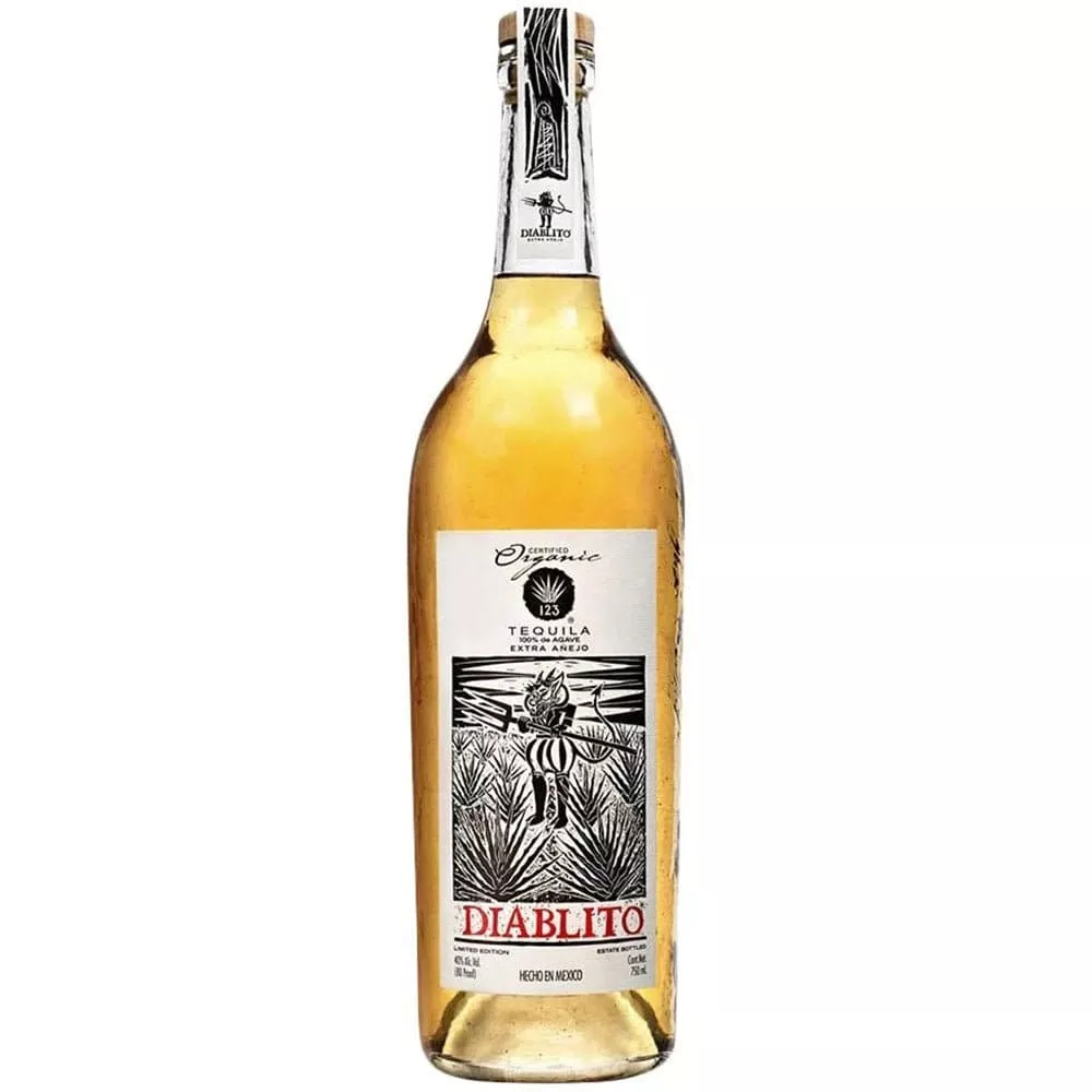 123 Organic Diablito Extra Anejo Tequila