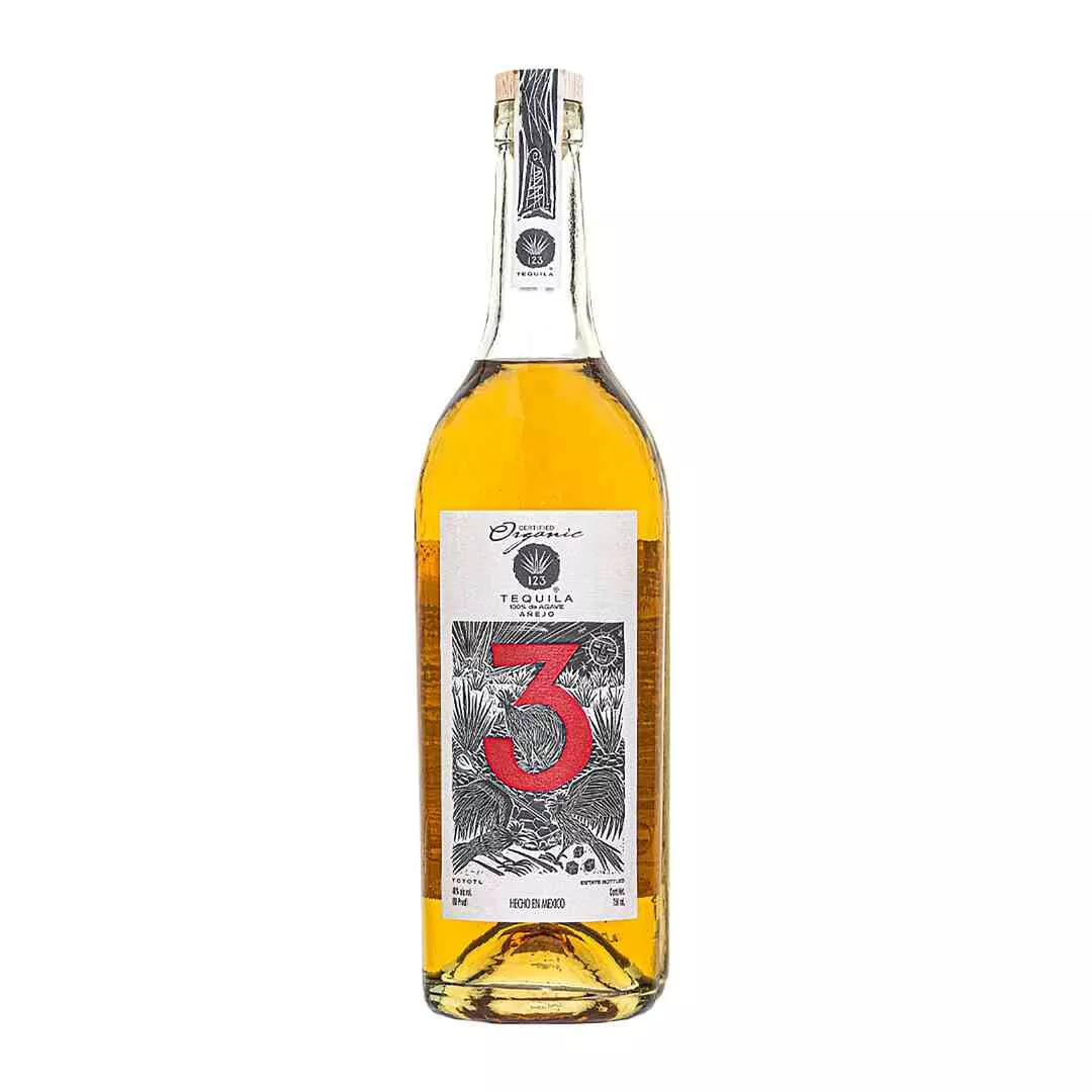 123 Tequila – Anejo Tres Tequila 750mL