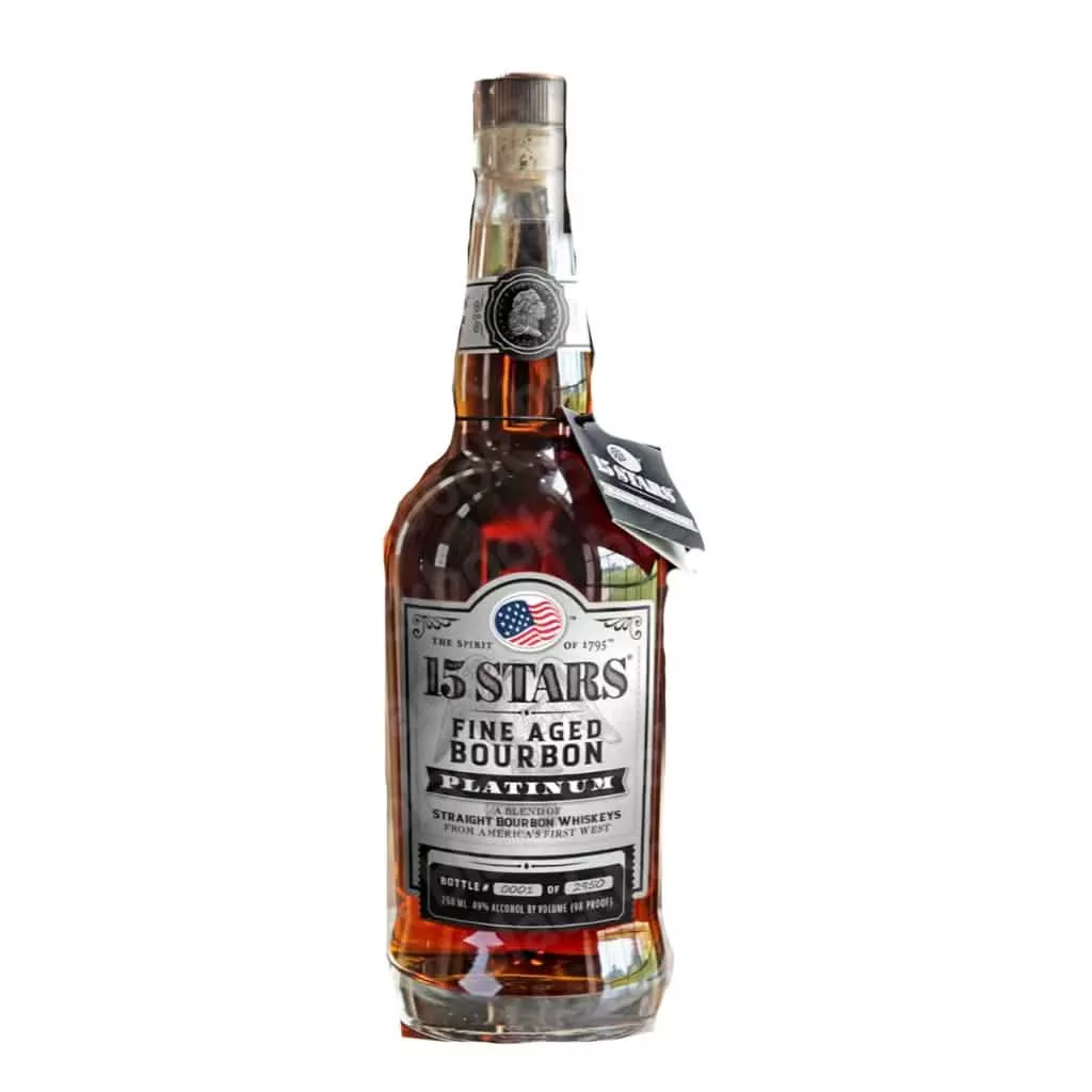 15 Stars Platinum Bourbon (750ml)
