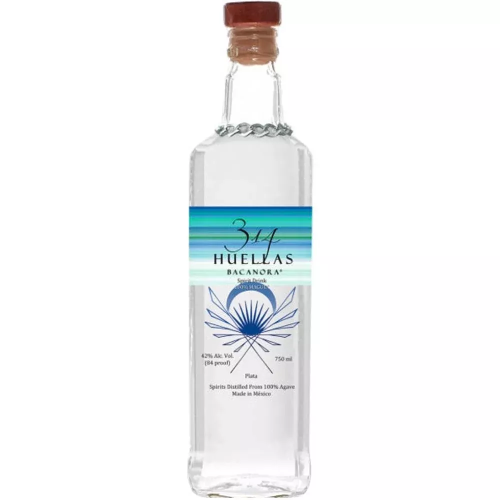314 Huellas Plata Bacanora Tequila