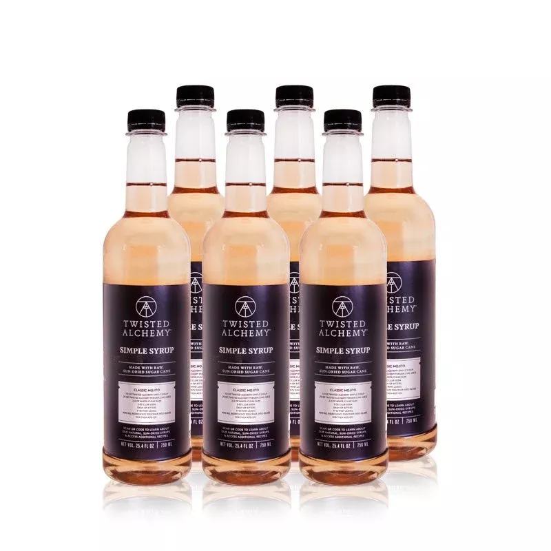 6 BOTTLES - RICH SIMPLE SYRUP