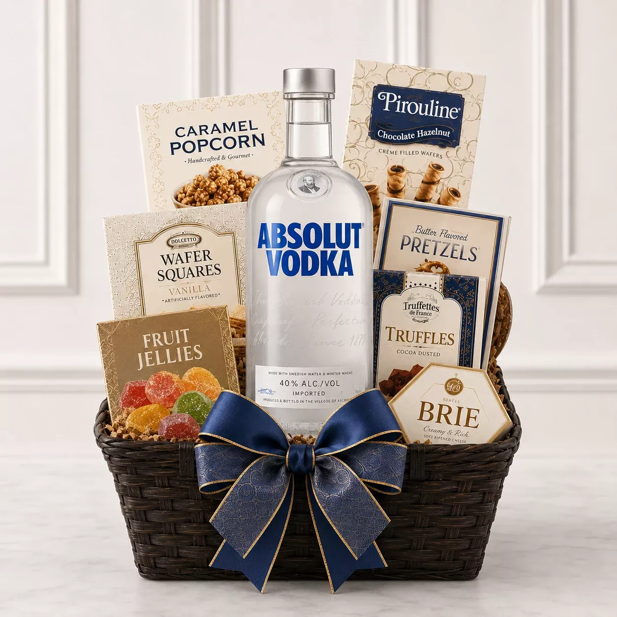 Absolut Vodka Gourmet Gift Basket