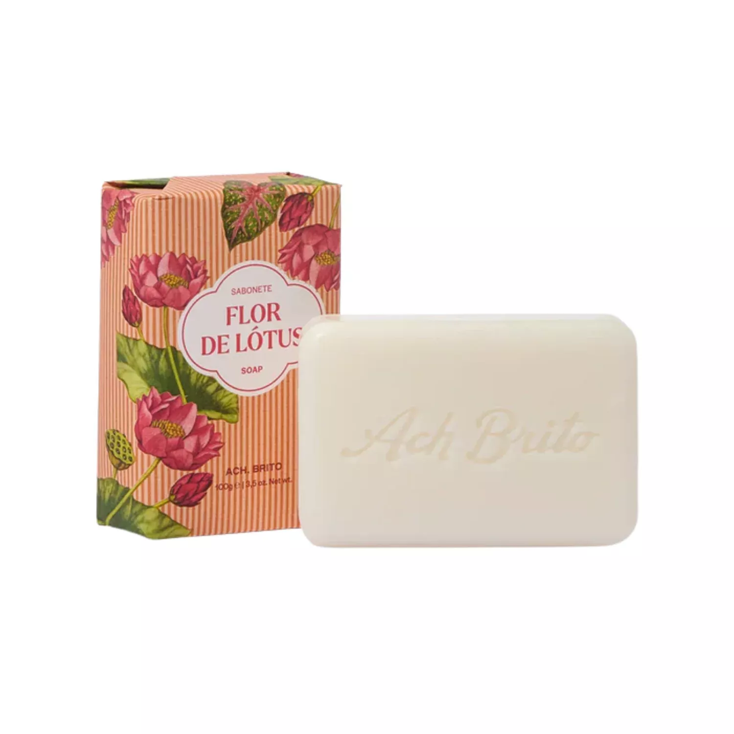 Ach.Brito Flor de Lotus (Lotus Flower) Soap-100gr