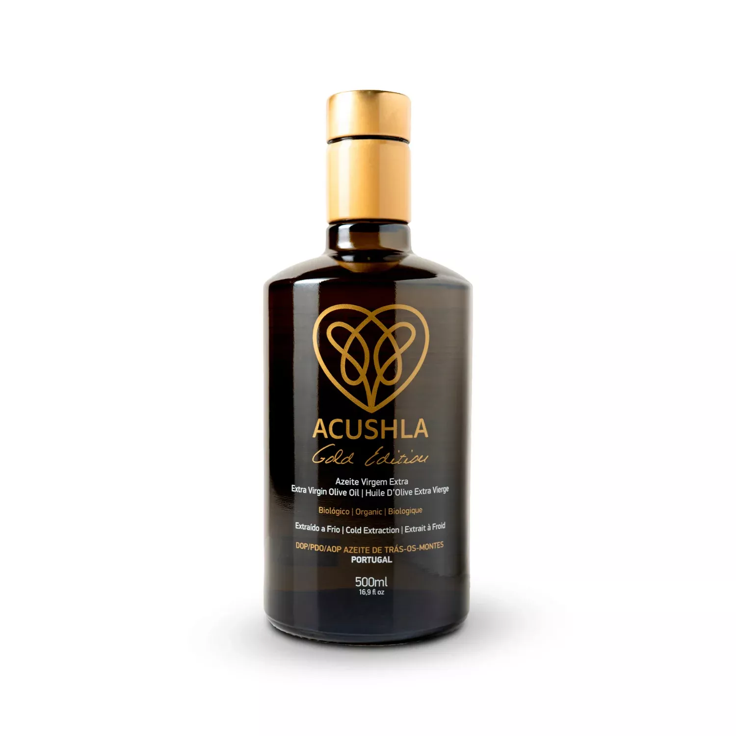 Acushla Gold Edition Organic Extra Virgin Olive Oil-500ml