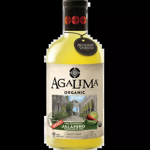 Agalima Spicy Jalapeno Margarita Mix Non-Alcoholic 1L