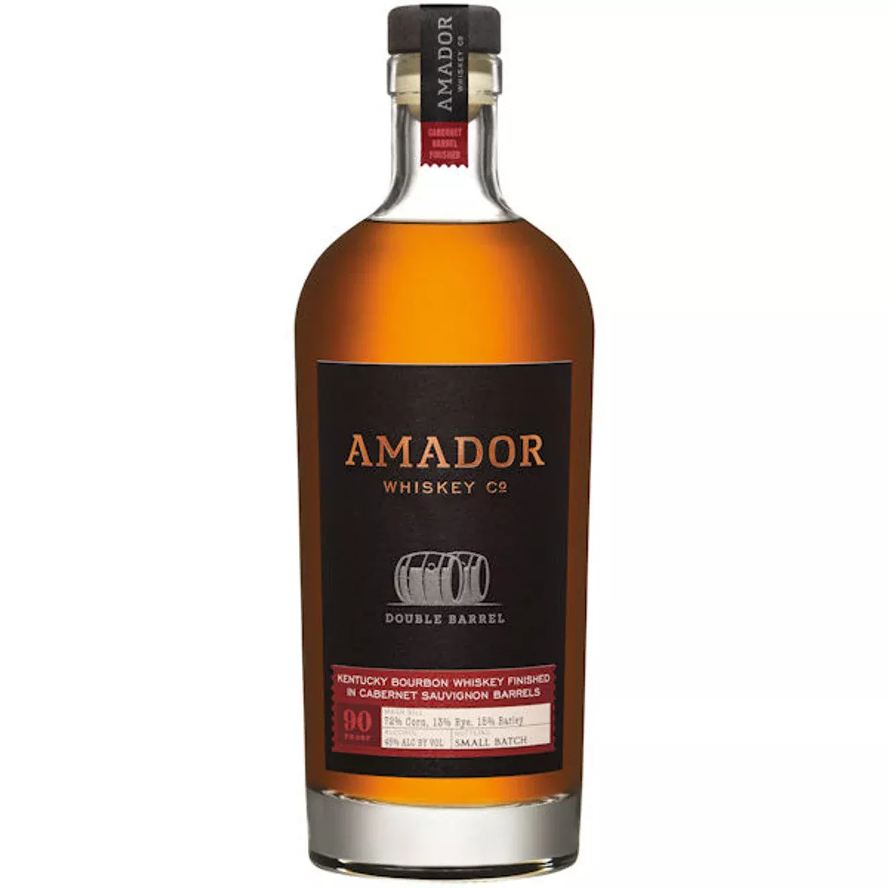 Amador Double Barrel Cabernet Finish Bourbon Whiskey 750ml