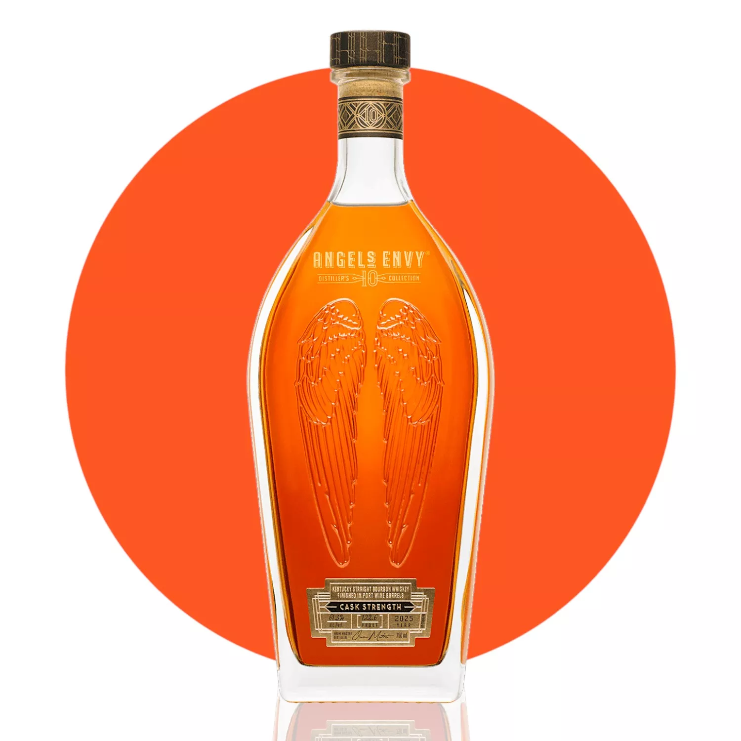 Angel's Envy 10 Year Cask Strength Bourbon Whiskey - 2025 Release