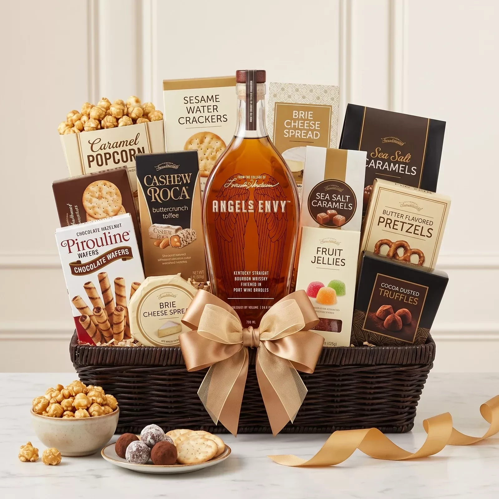 Angel's Envy Kentucky Bourbon Whiskey Gift Basket