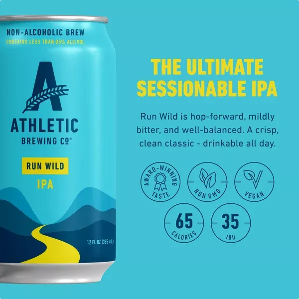 Athletic Brewing Run Wild IPA N /A