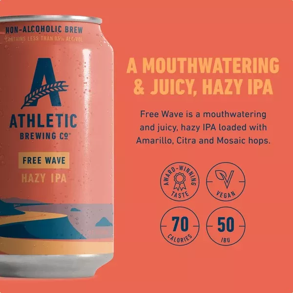 Athletic Freewave Hazy IPA N /A