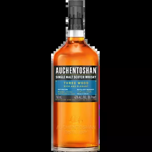 Auchentoshan Three Wood Lowland Single Malt Scotch