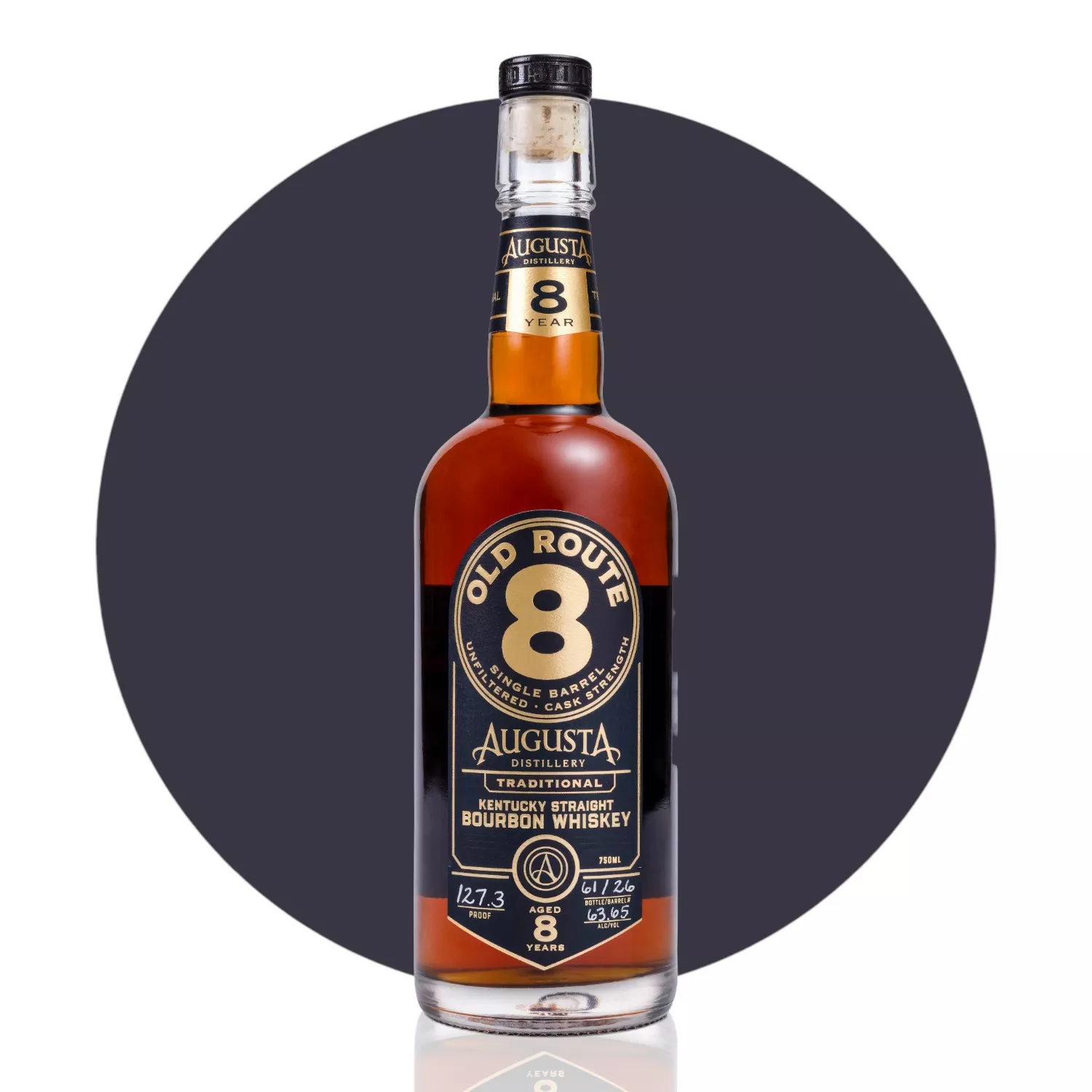 Augusta Old Route 8 Year Single Barrel Bourbon - Limited Edition