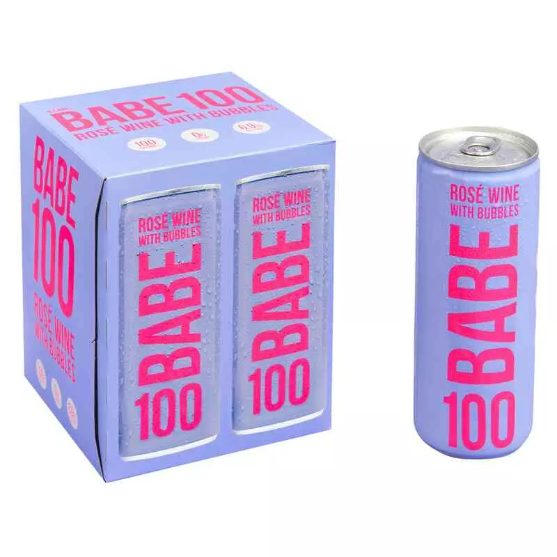 Babe – 100 Bubble Rose 4pk 250mL