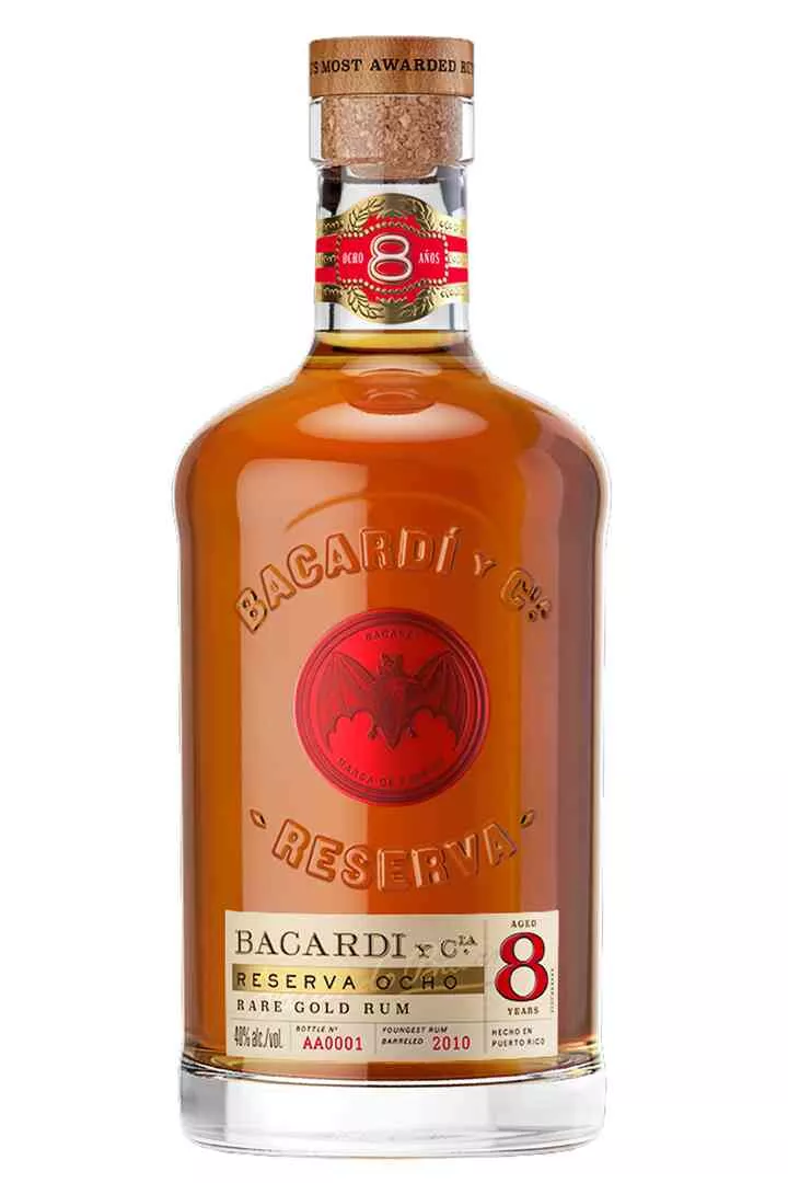 Bacardi – 8yr.old Reserva 1L
