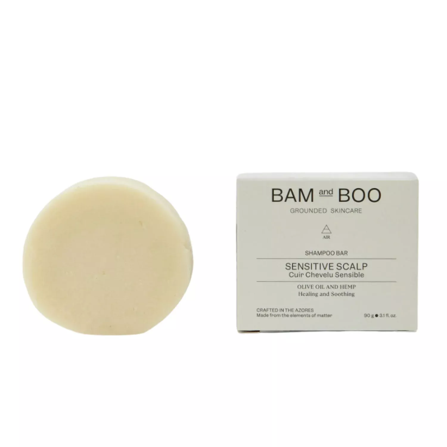 Bam and Boo Shampoo Bar for Sensitive Scalp
