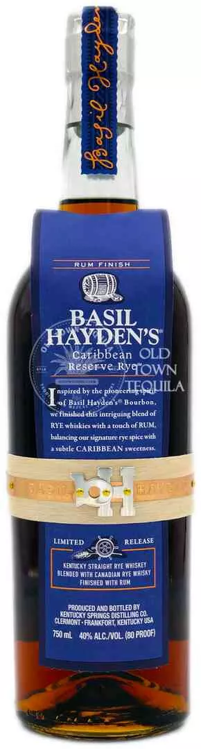 Basil Hayden’s – Caribbean Reserve Rye 750mL