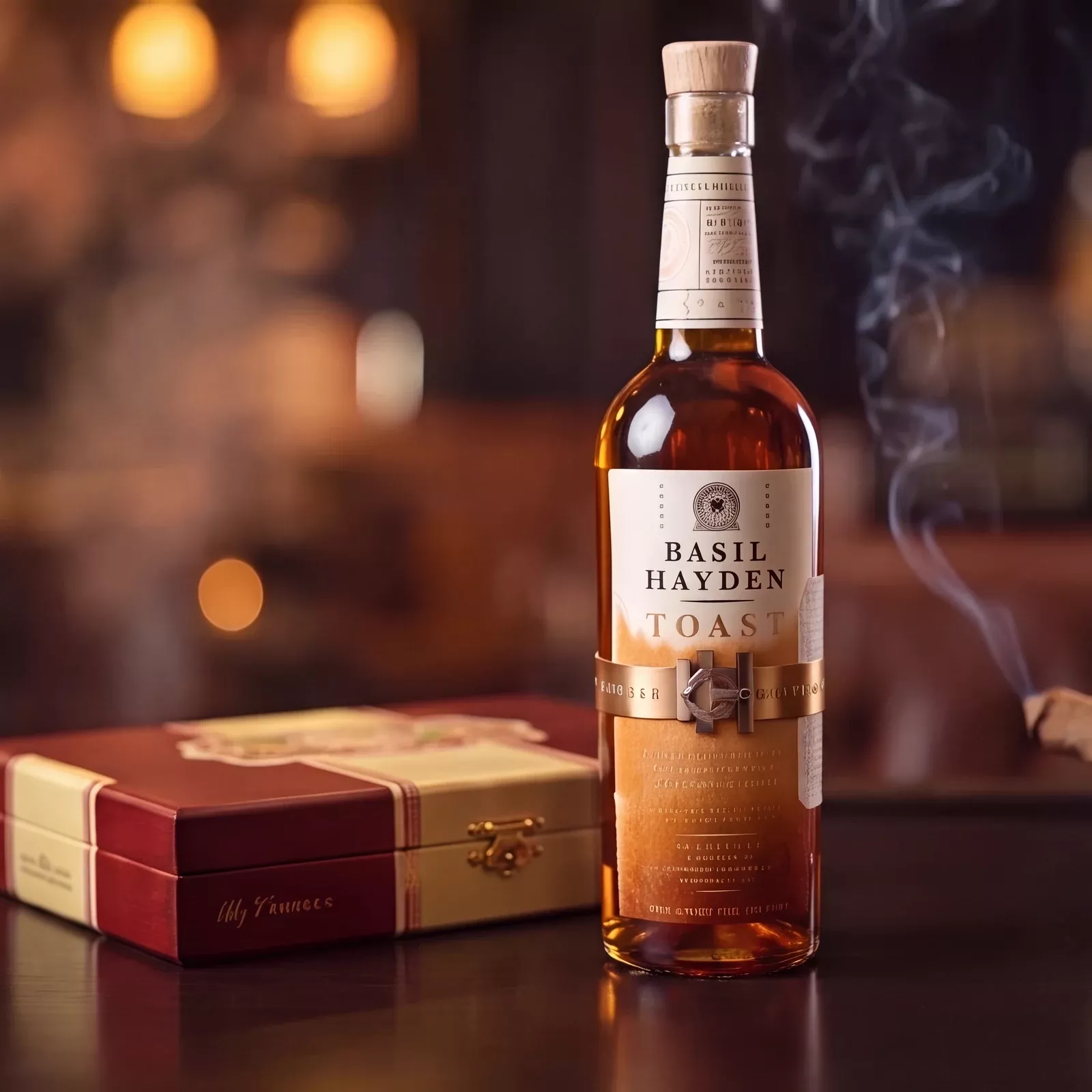 Basil Hayden Toast & My Father Original Cigar Pairing Gift Set