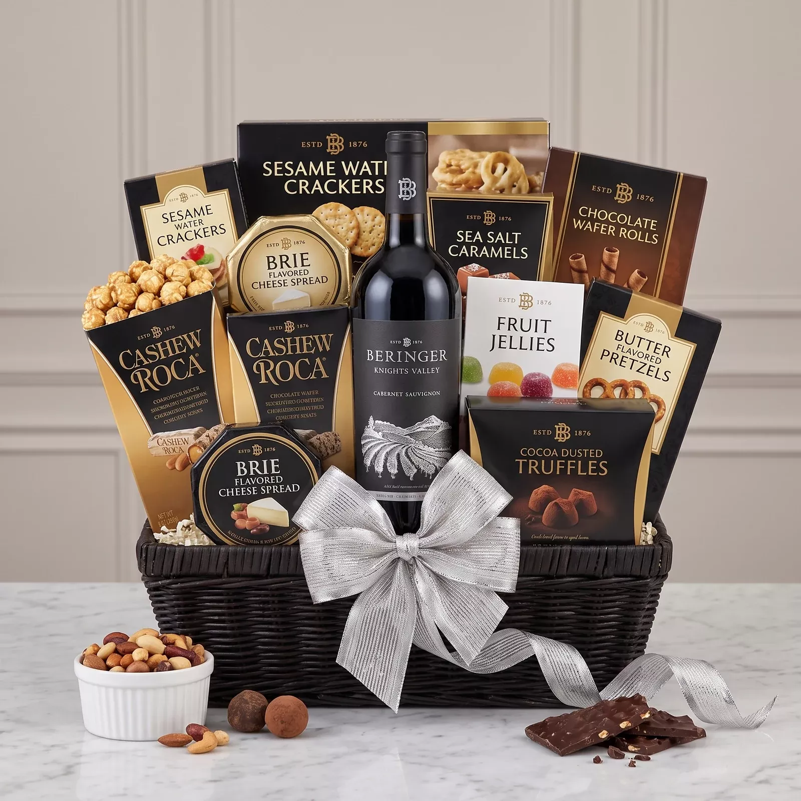 Beringer Knights Valley Napa Cabernet Gift Basket