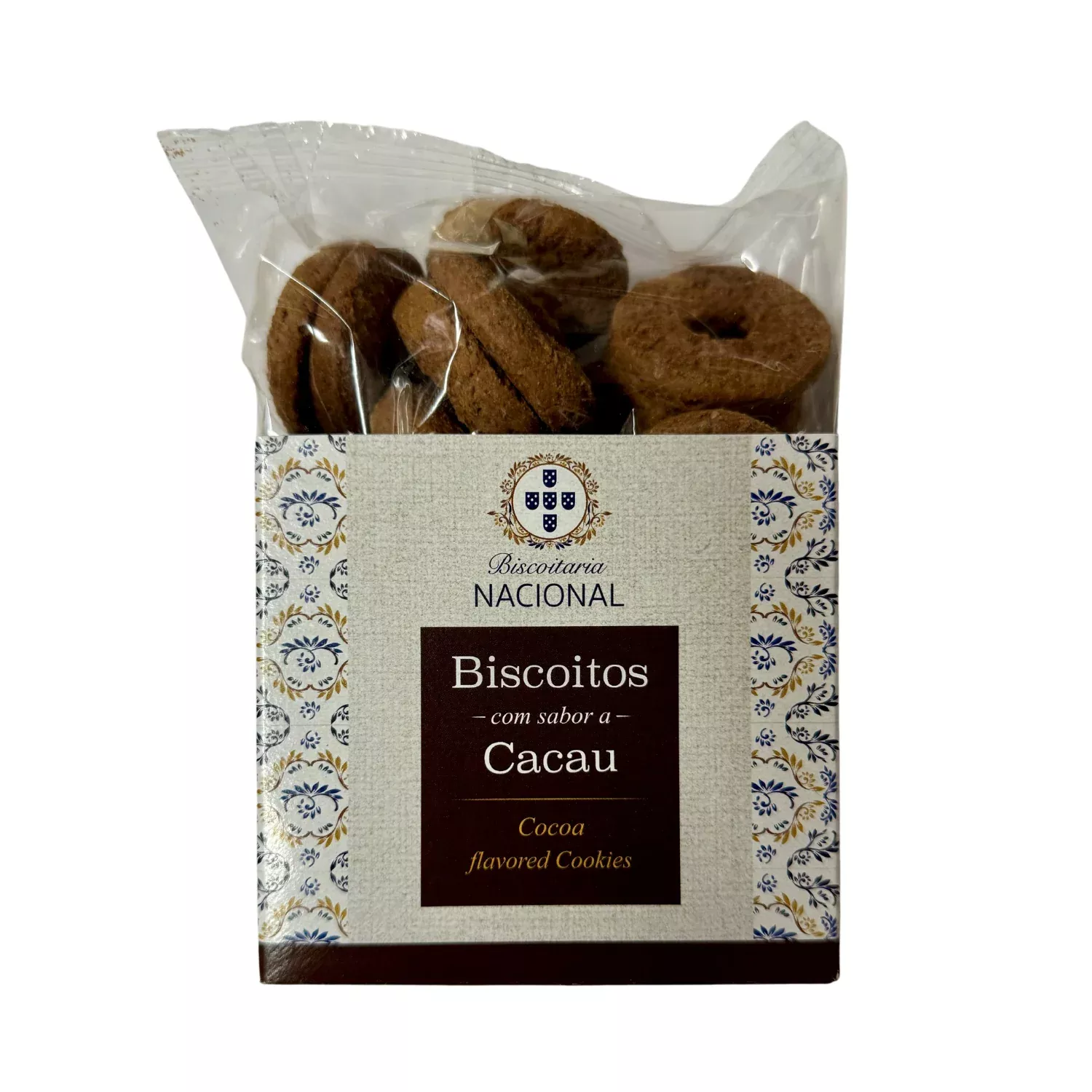 Biscoitaria Nacional Cocoa Flavored Cookies-150gr