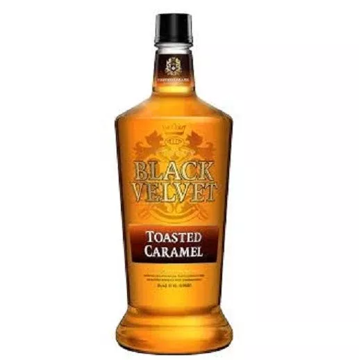 Black Velvet Caramel Flavored Whiskey Toasted Caramel 1.75L