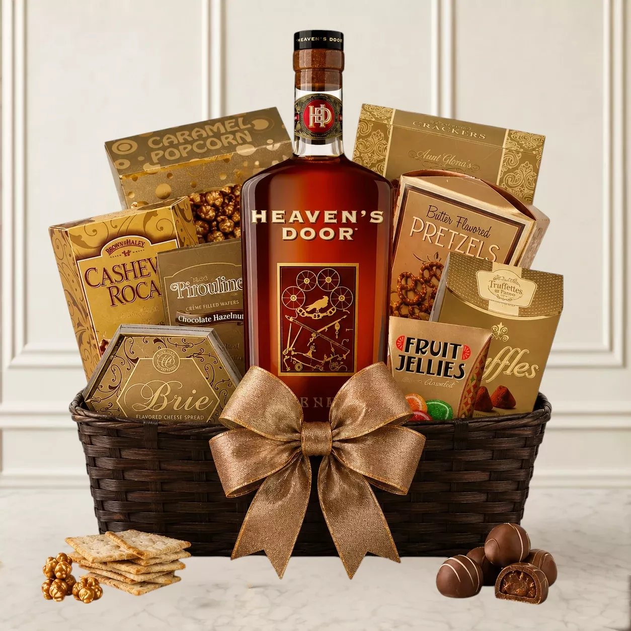 Bob Dylan's Heaven's Door Revival Tennessee Bourbon Gift Basket