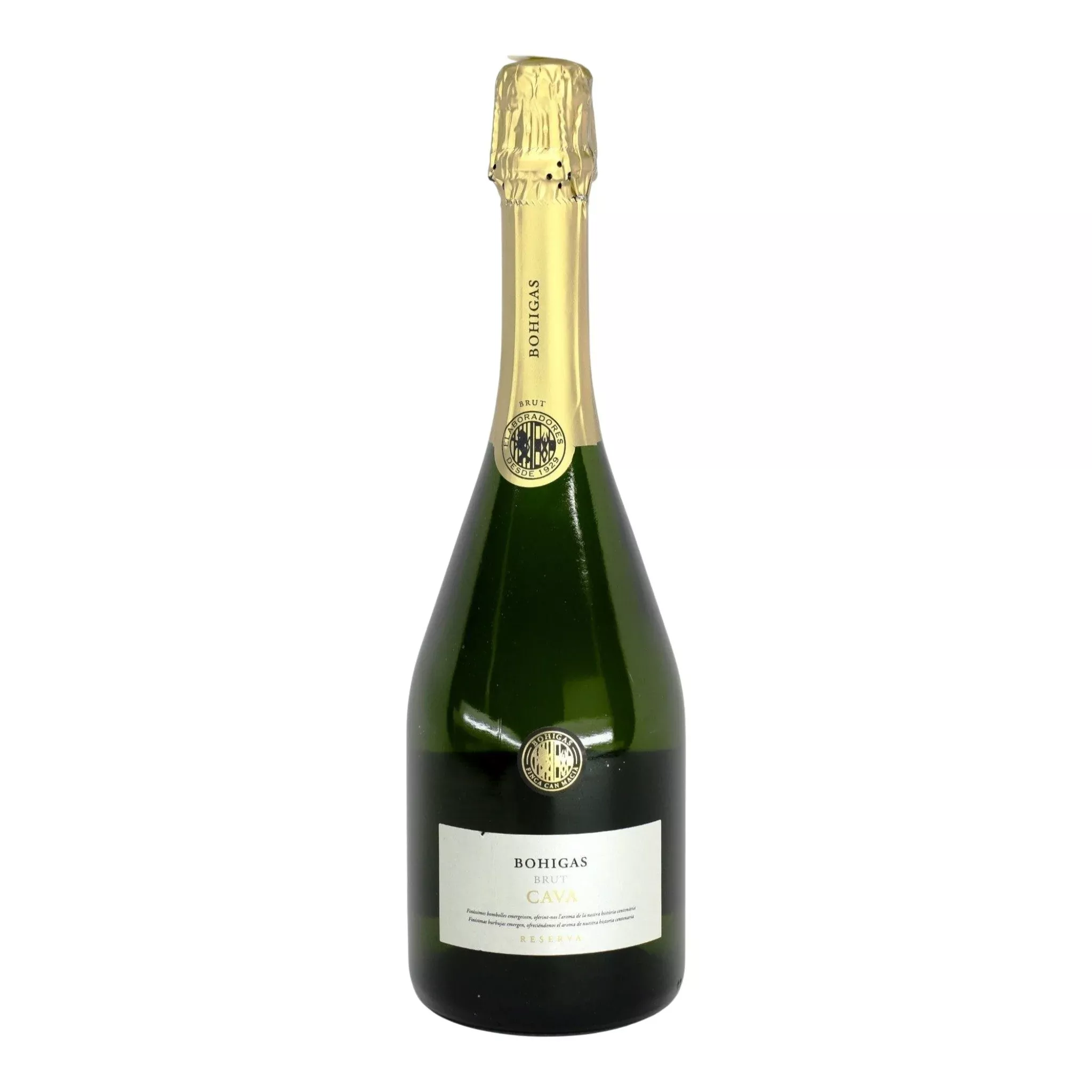 Bohigas Brut Reserva Cava NV