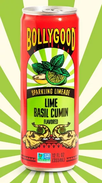 Bollygood Lime Basil Cumin Soda