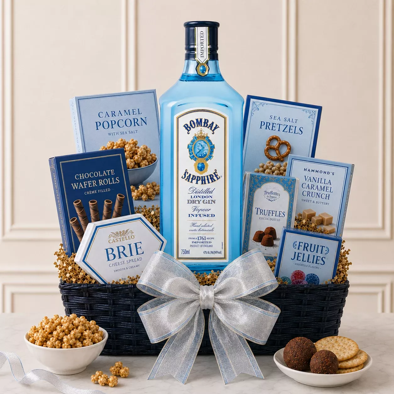 Bombay Sapphire Gin Gift Basket