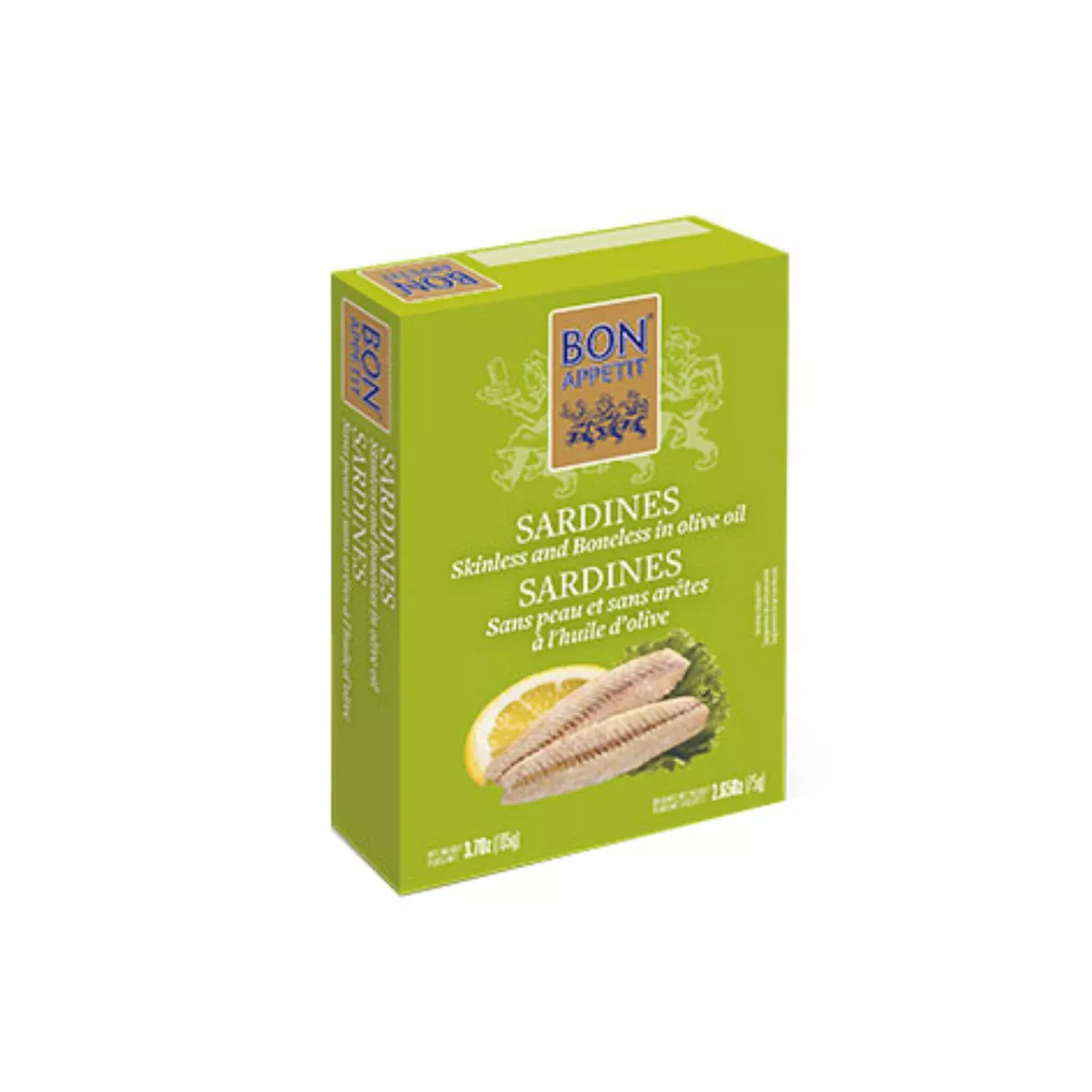 Bon Appetit Skinless and Boneless Sardines in Olive Oil