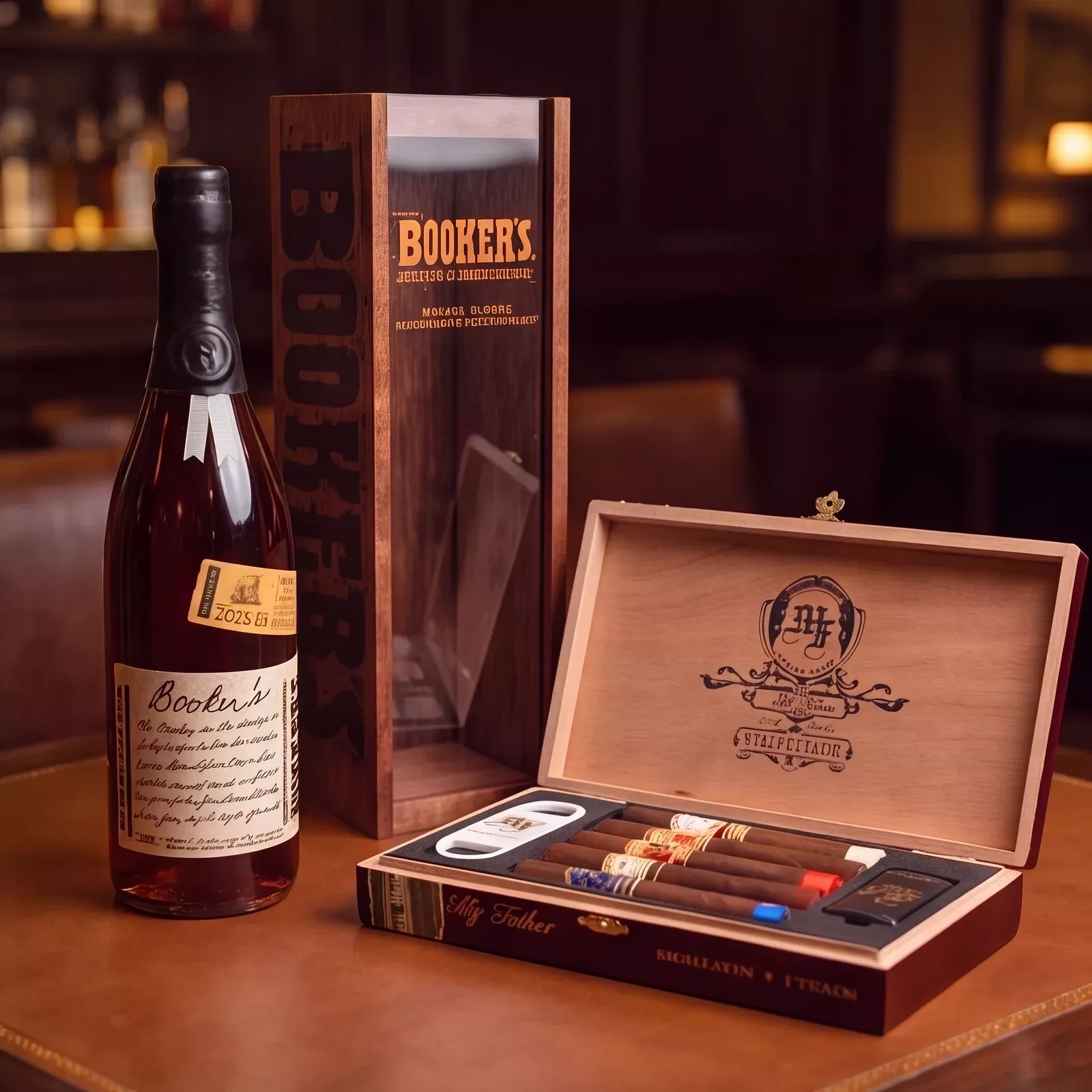 Booker's Bourbon & My Father Toro Cigar Pairing Gift Set