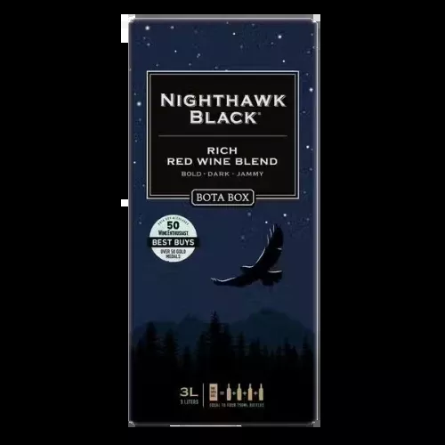 Bota Box Nighthawk Black Red Blend Box