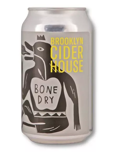 Brooklyn Cider House Bone Dry Hard Cider CAN 355mL