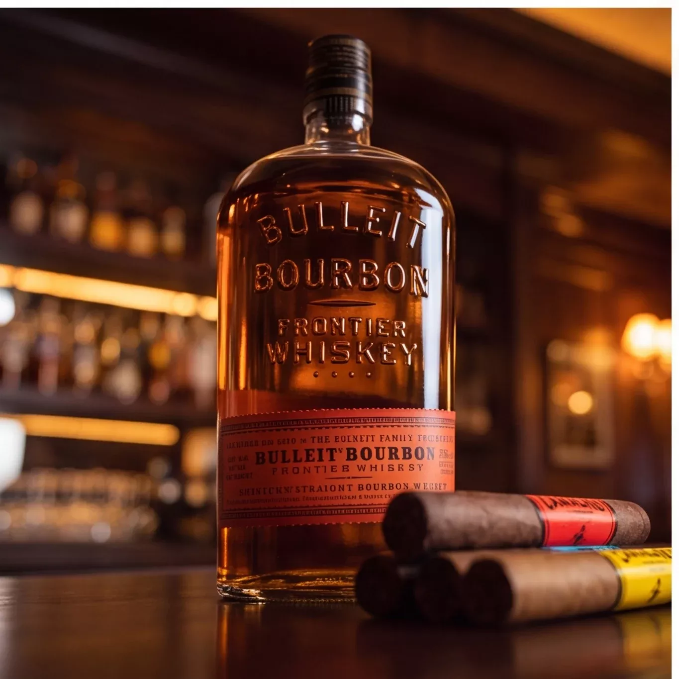 Bulleit Bourbon & Camacho Cigar Sampler Pairing Gift Set