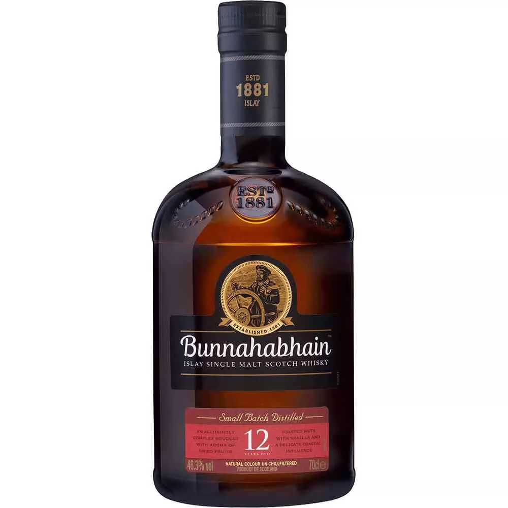 Bunnahabhain – 12 Yr Old Scotch 750mL