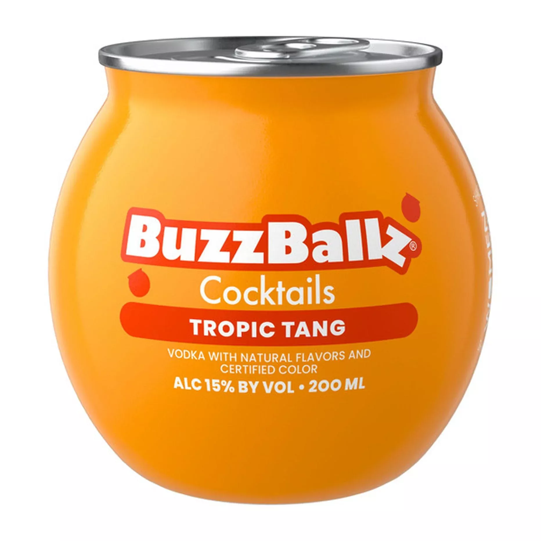BuzzBall Tropical Tang Rum Mixed Drinks 200mL
