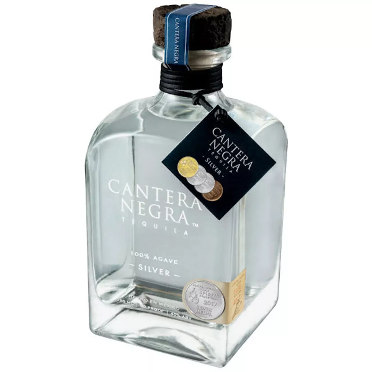Cantera Negra – Silver Tequila 750mL