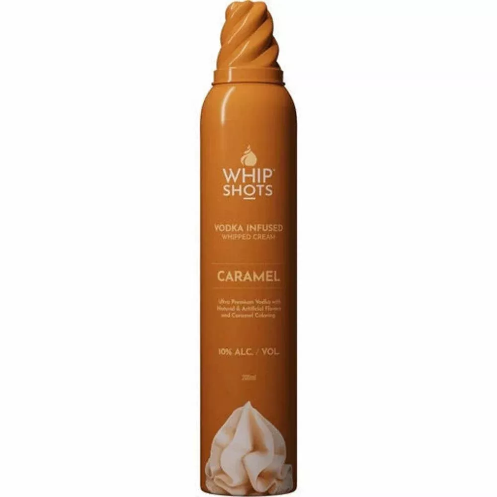 Cardi B's Whip Shots Vodka Infused Caramel Whipped Cream 200ml