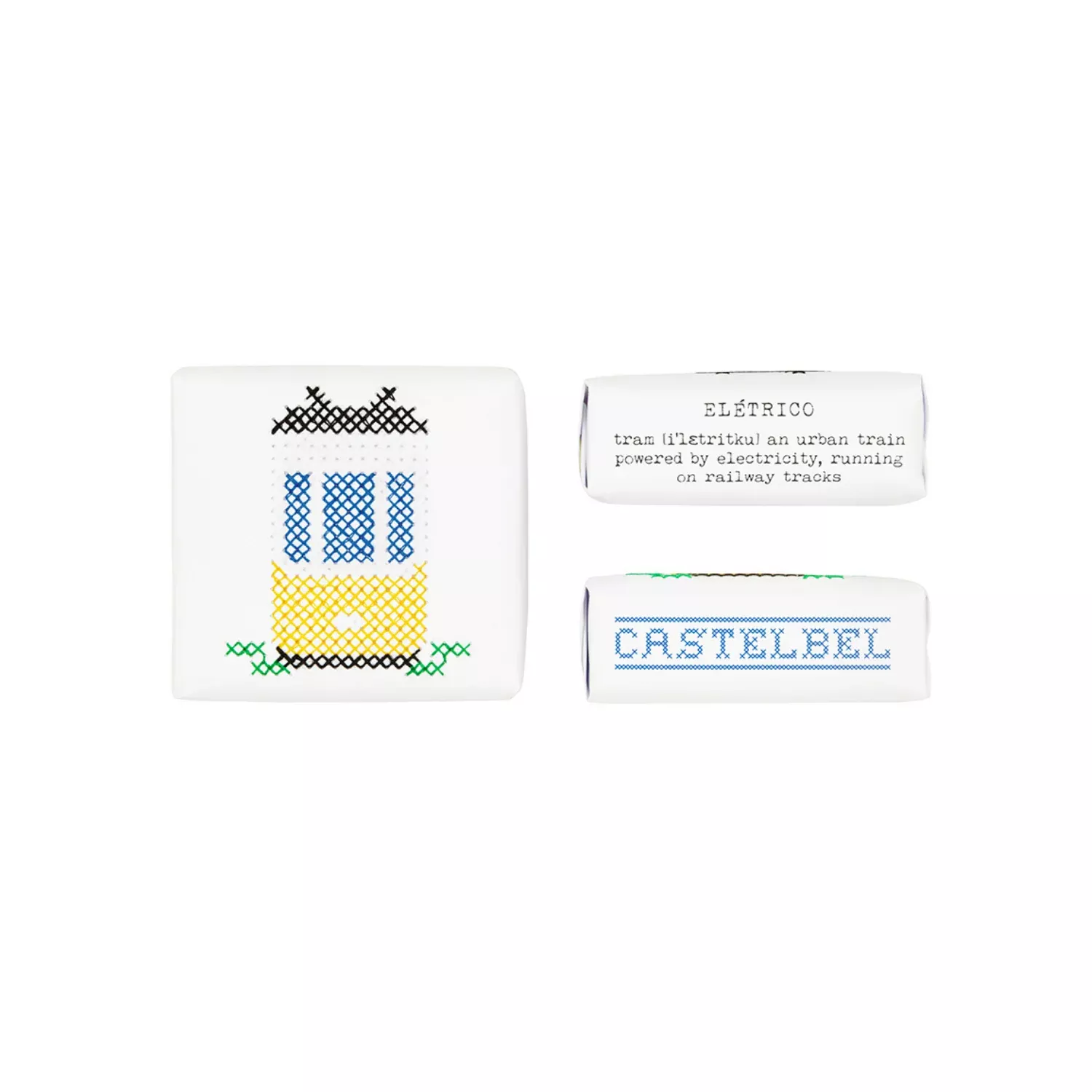 Castelbel Embroidery Tram Soap (Leather)