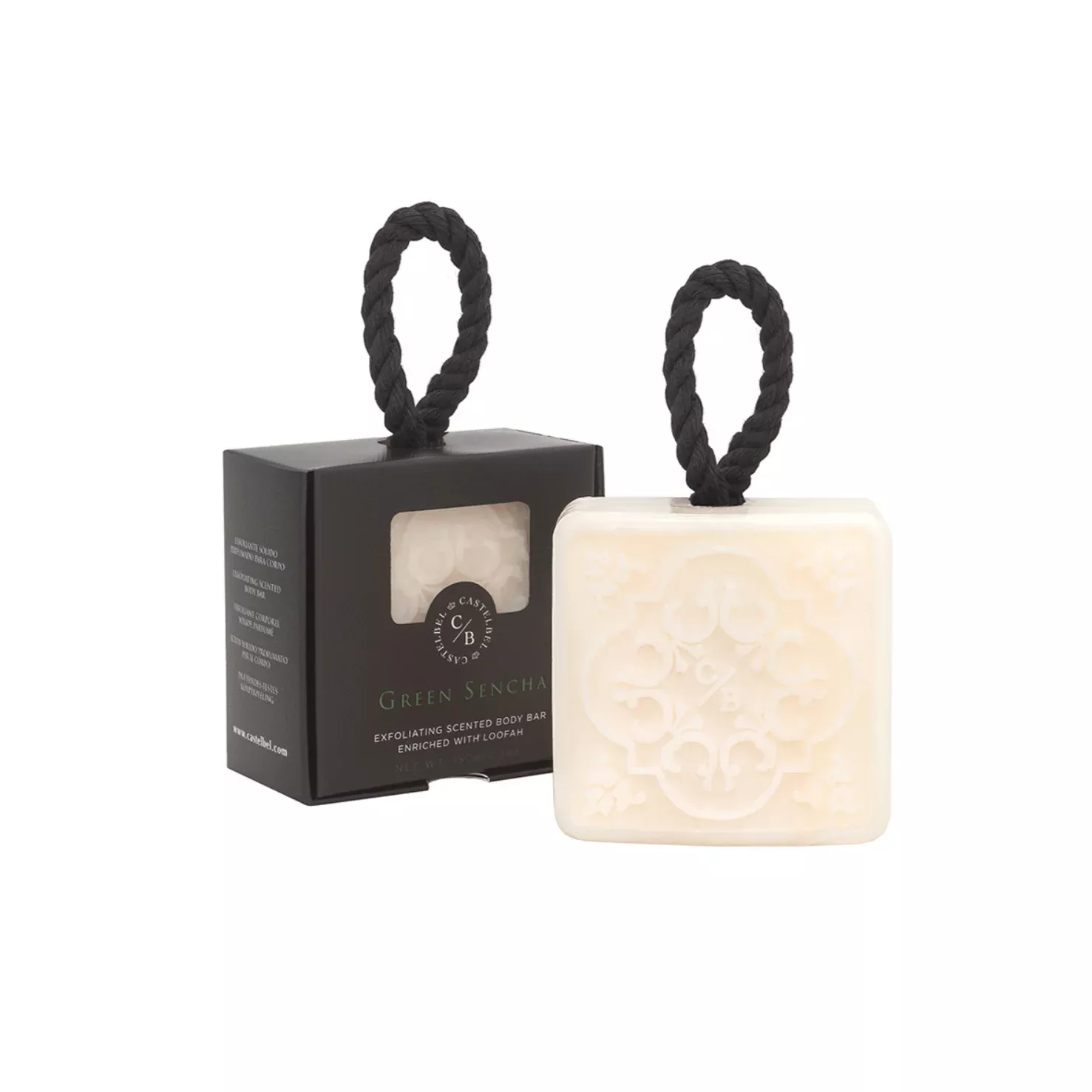 Castelbel Green Sencha Exfoliating Body Bar-150gr