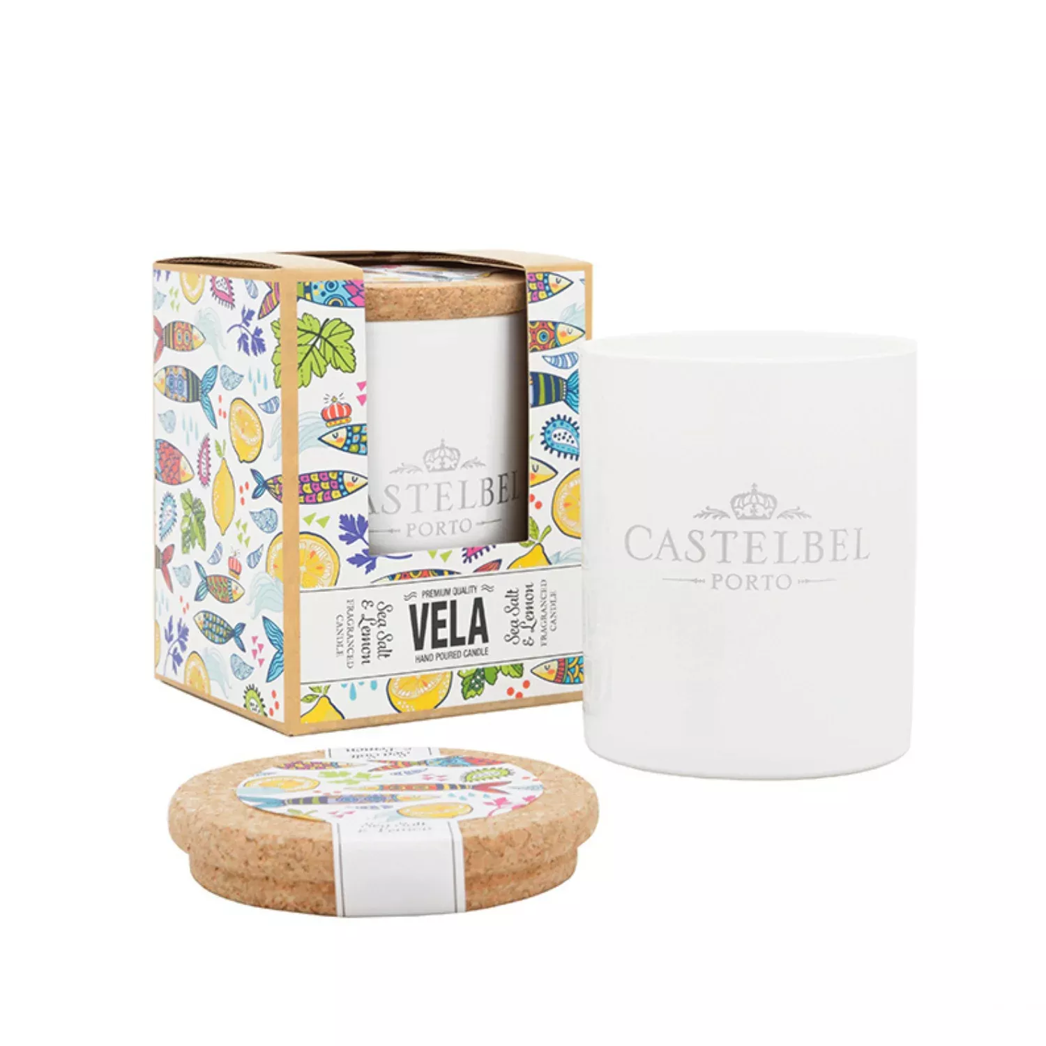Castelbel Sardine Collection Candle-190gr