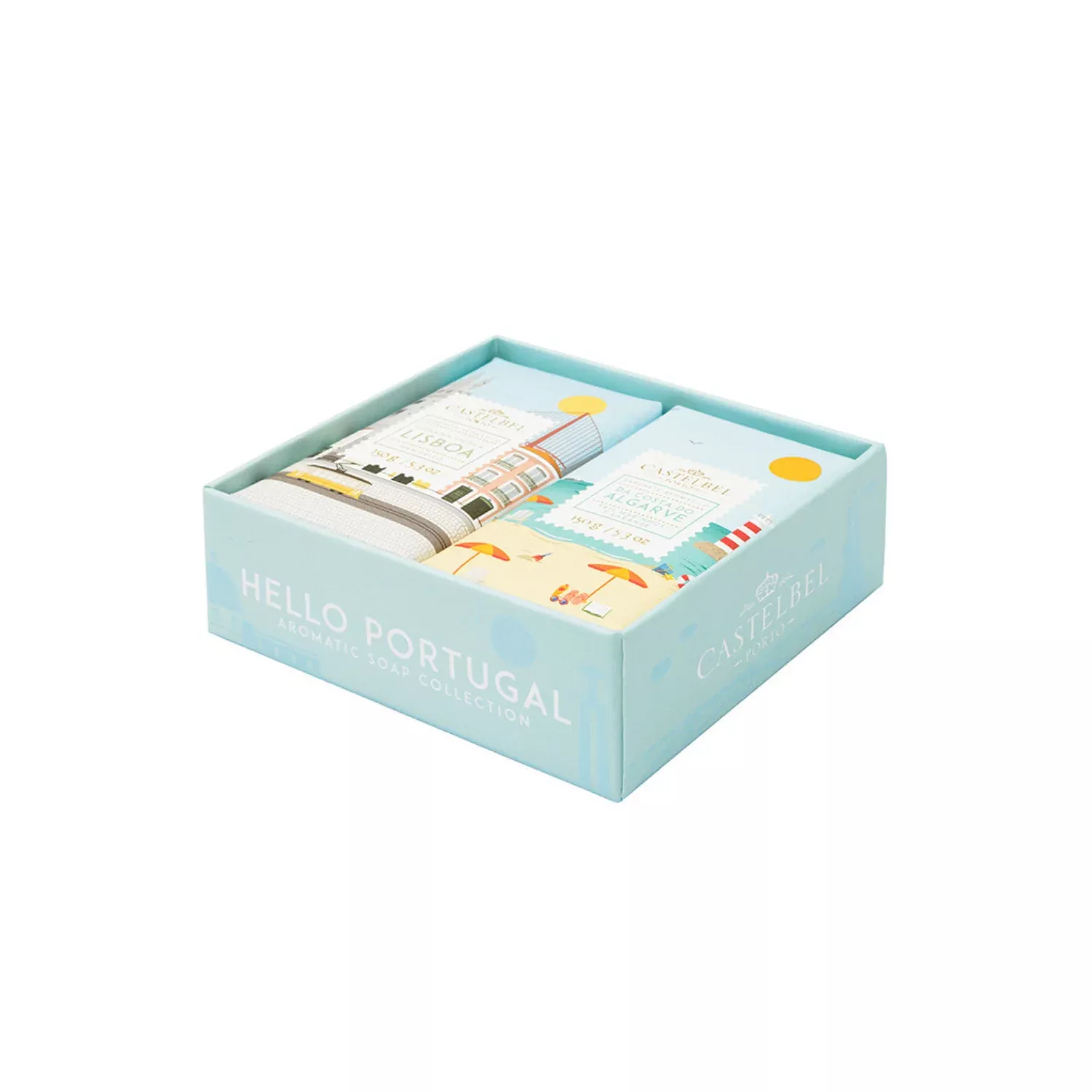 Castelbel Special Edition Lisboa and Algarve Soap Pack-2x150gr