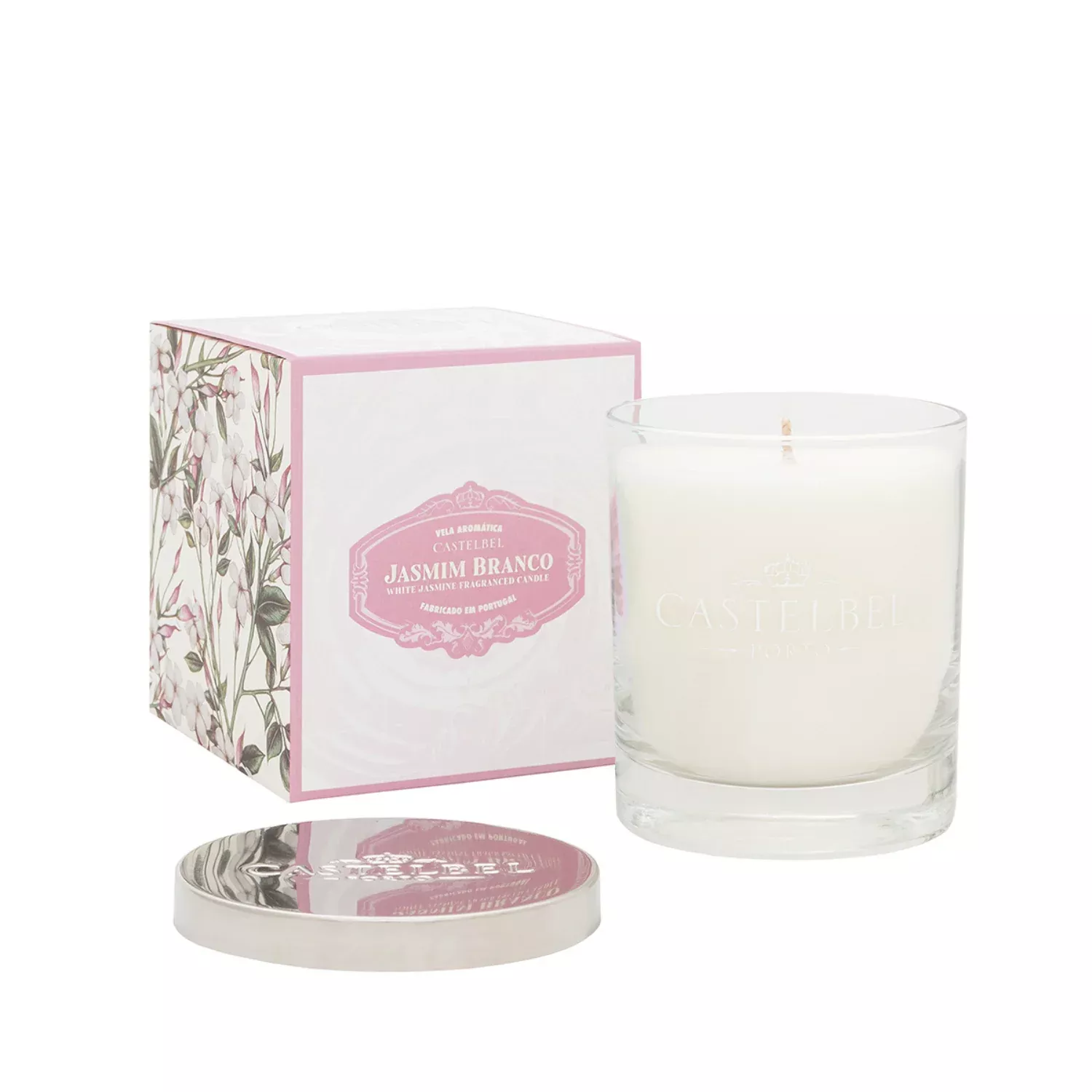 Castelbel White Jasmine Aromatic Candle-210gr