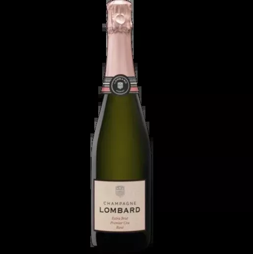 Champagne Lombard Extra Brut Premier Cru Rose 750ml