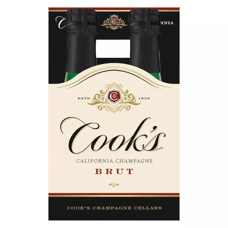 Cook’s – Brut 4pk 187mL