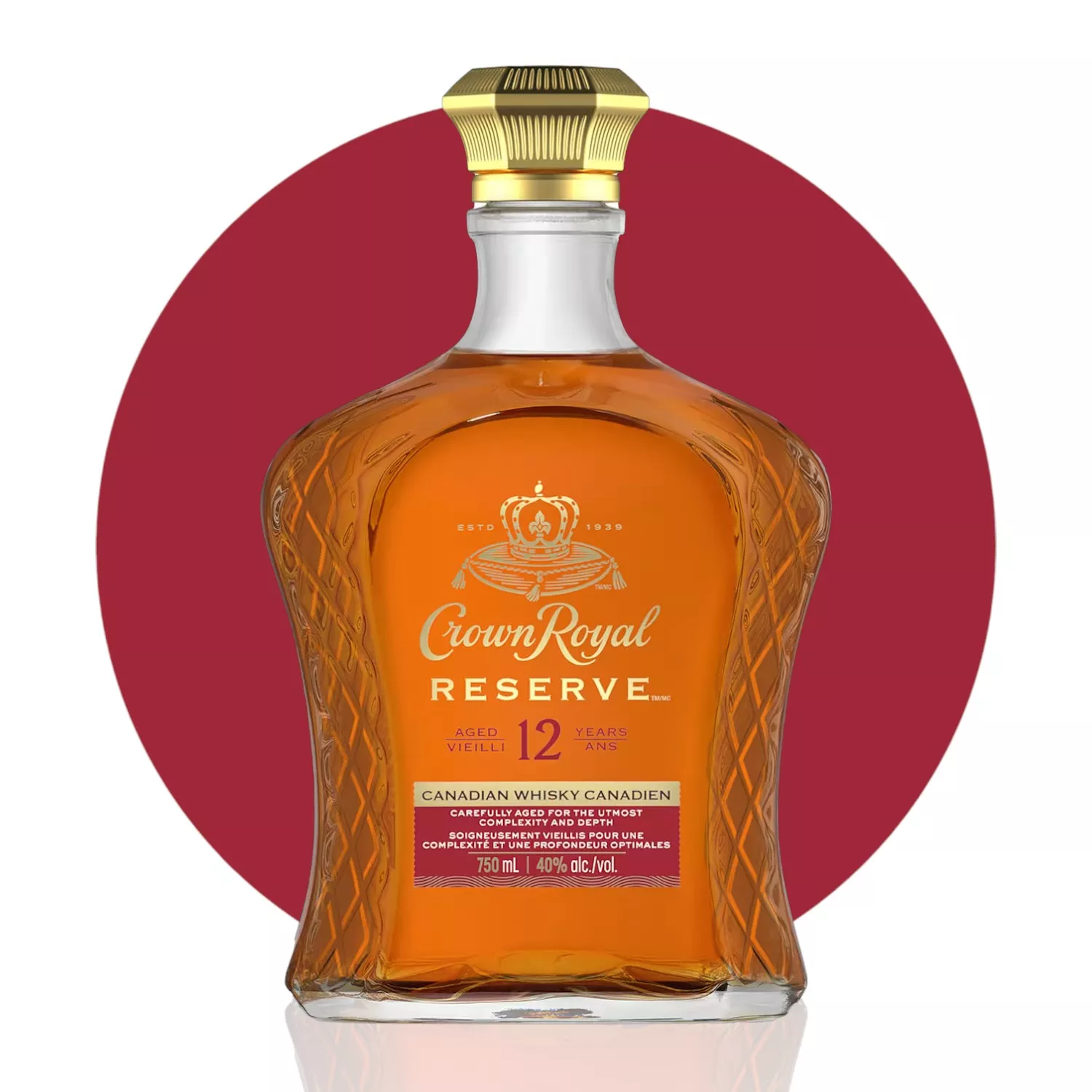 Crown Royal 12 Year Reserve - Premium Canadian Whisky