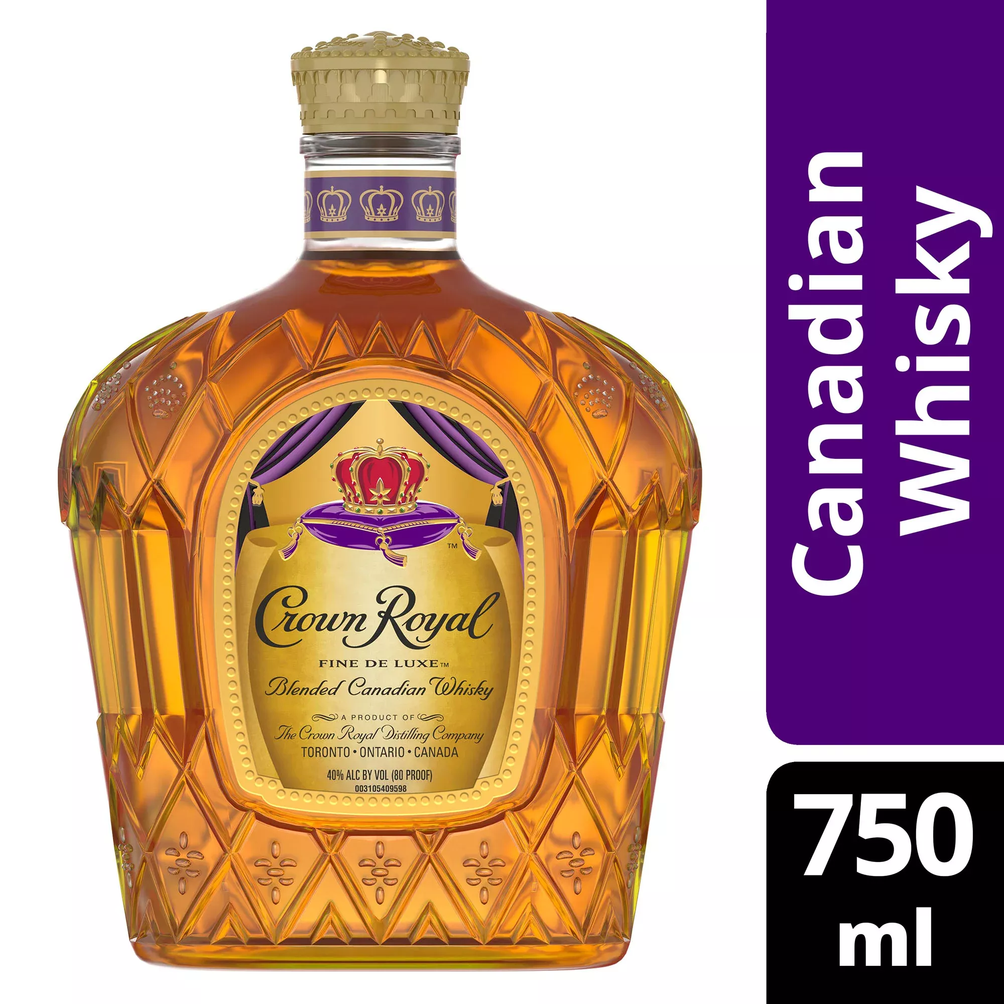 Crown Royal Fine Deluxe Blended Canadian Whisky