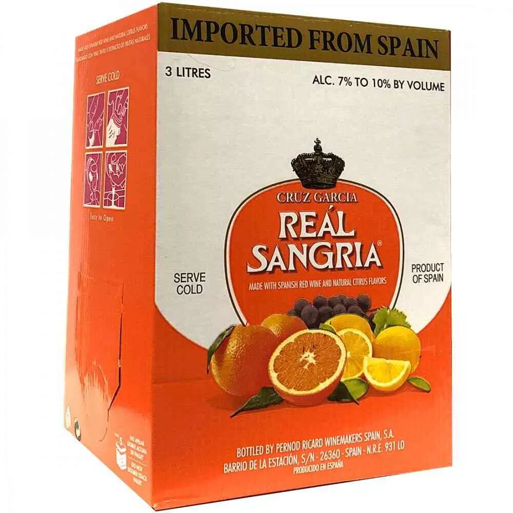 Cruz Garcia – Real Sangria Red 3L