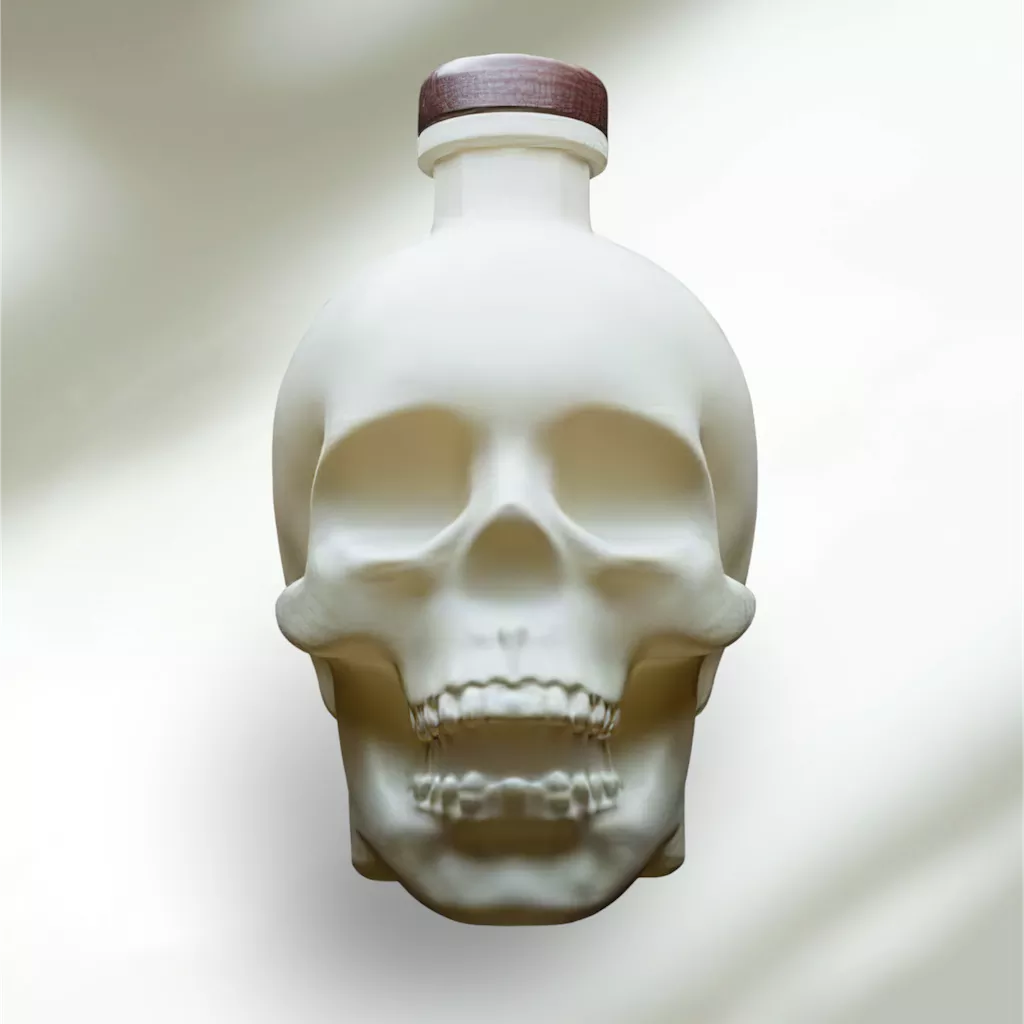 Crystal Head Bone Vodka Bottle by Dan Aykroyd