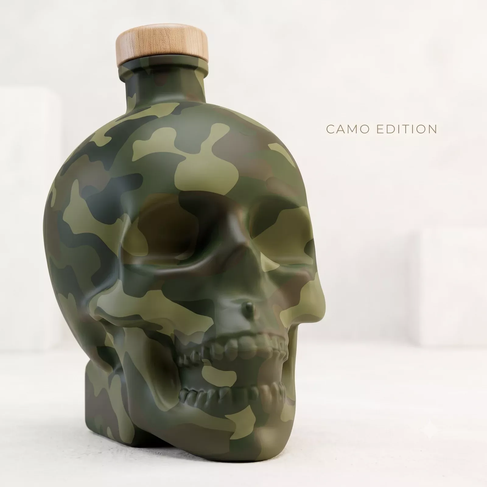 Crystal Head Camo Limited Edition Vodka