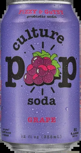 Culture Pop Grape Probiotic Soda